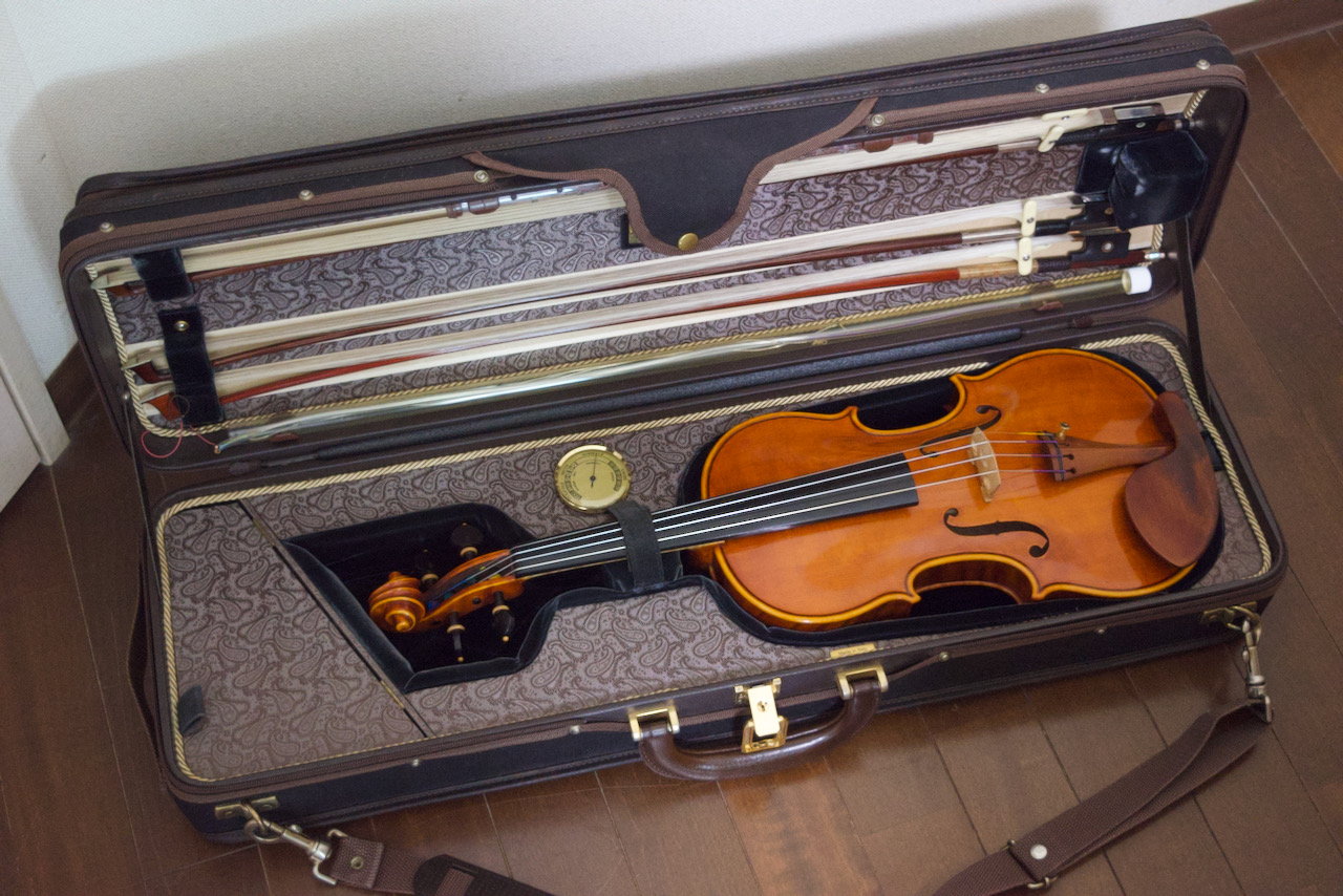 Musafiaのバイオリンケース